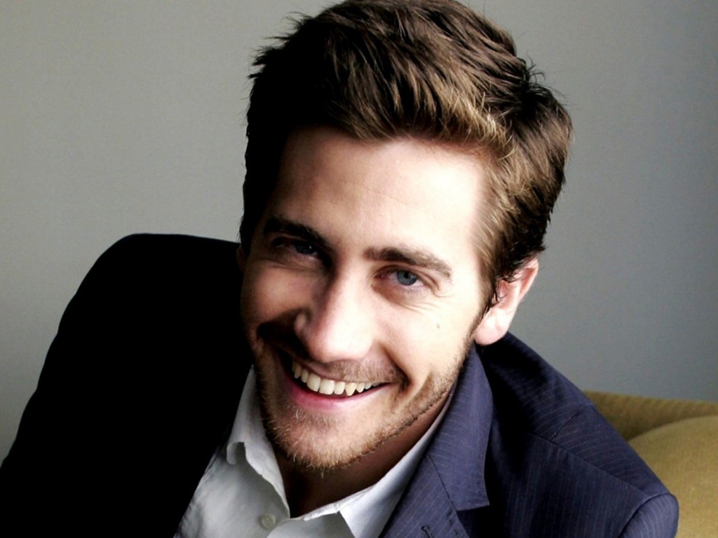 Jake Gyllenhaal Smile for 1024 x 768 resolution