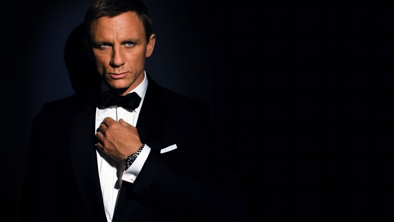 James Bond for 1280 x 720 HDTV 720p resolution