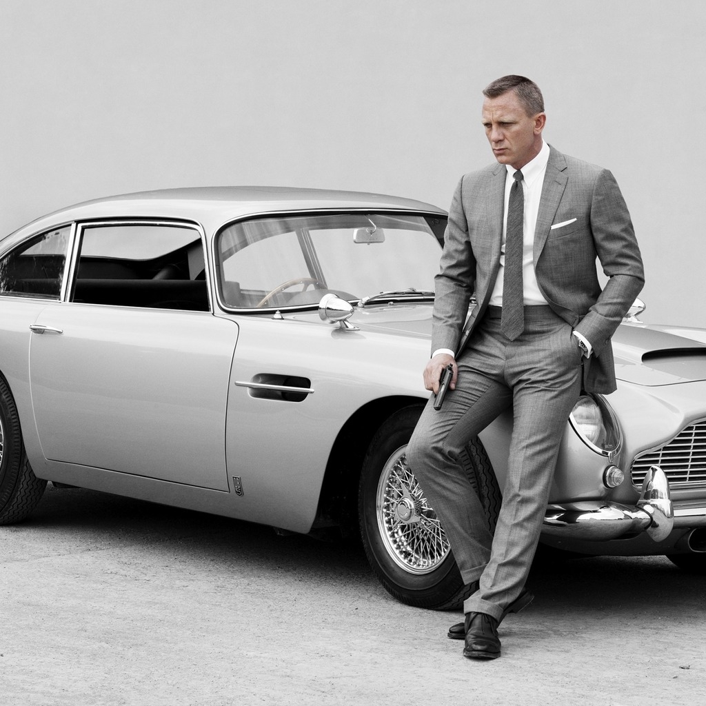 James Bond Skyfall 007 for 1024 x 1024 iPad resolution
