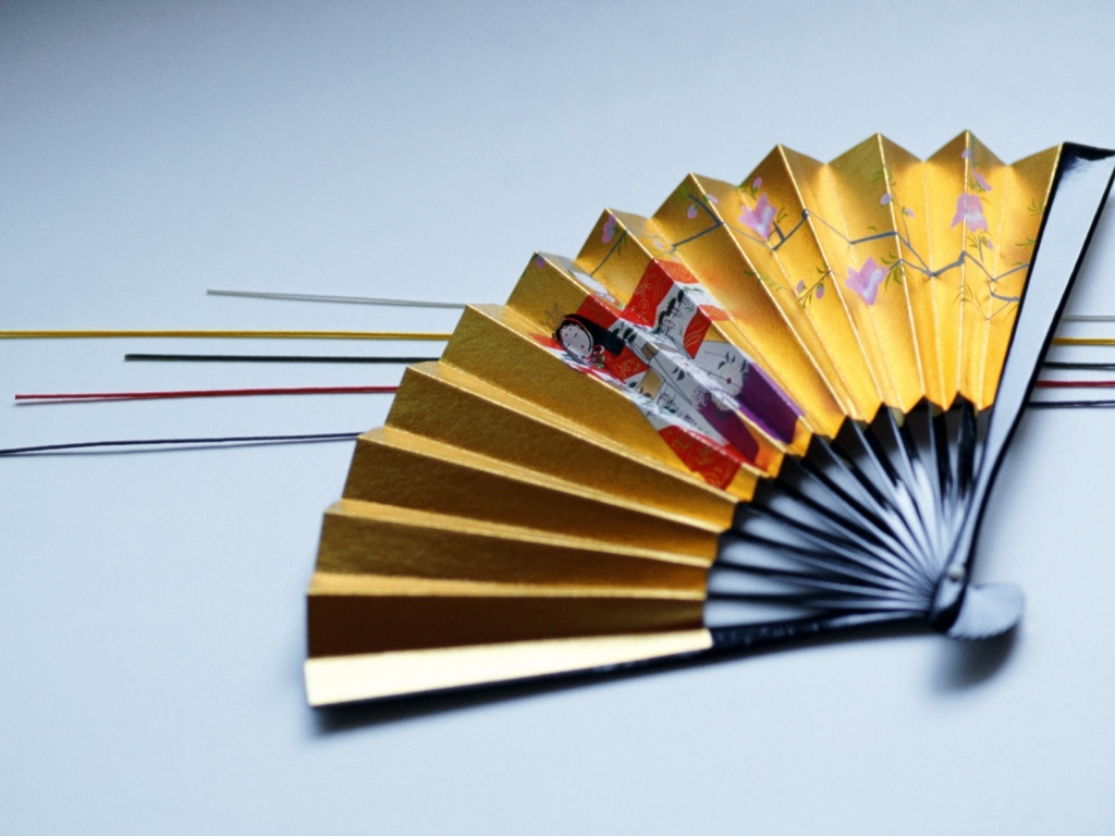 Japanese fan for 1024 x 768 resolution