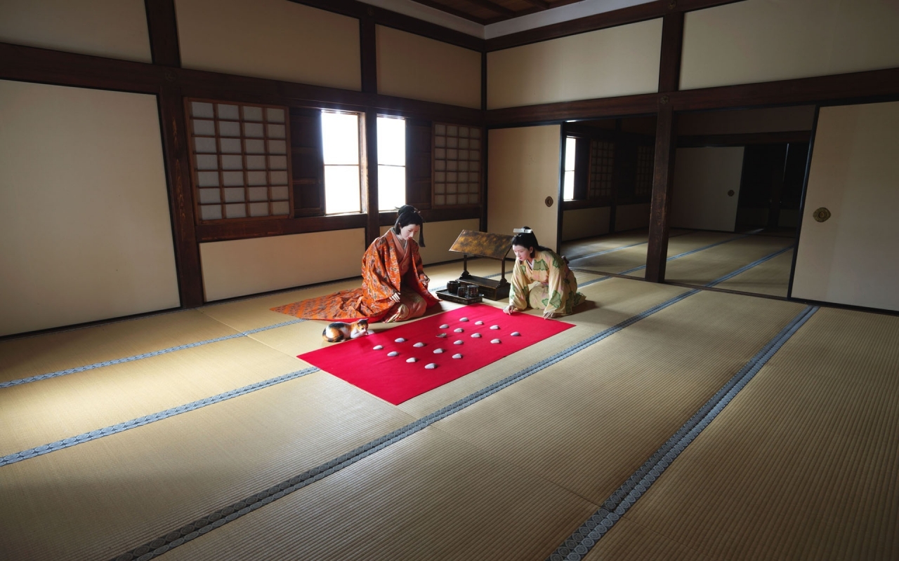 Japanese traditional women for 1280 x 800 widescreen resolution