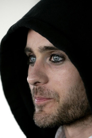 Jared Leto Hoodie for 320 x 480 iPhone resolution