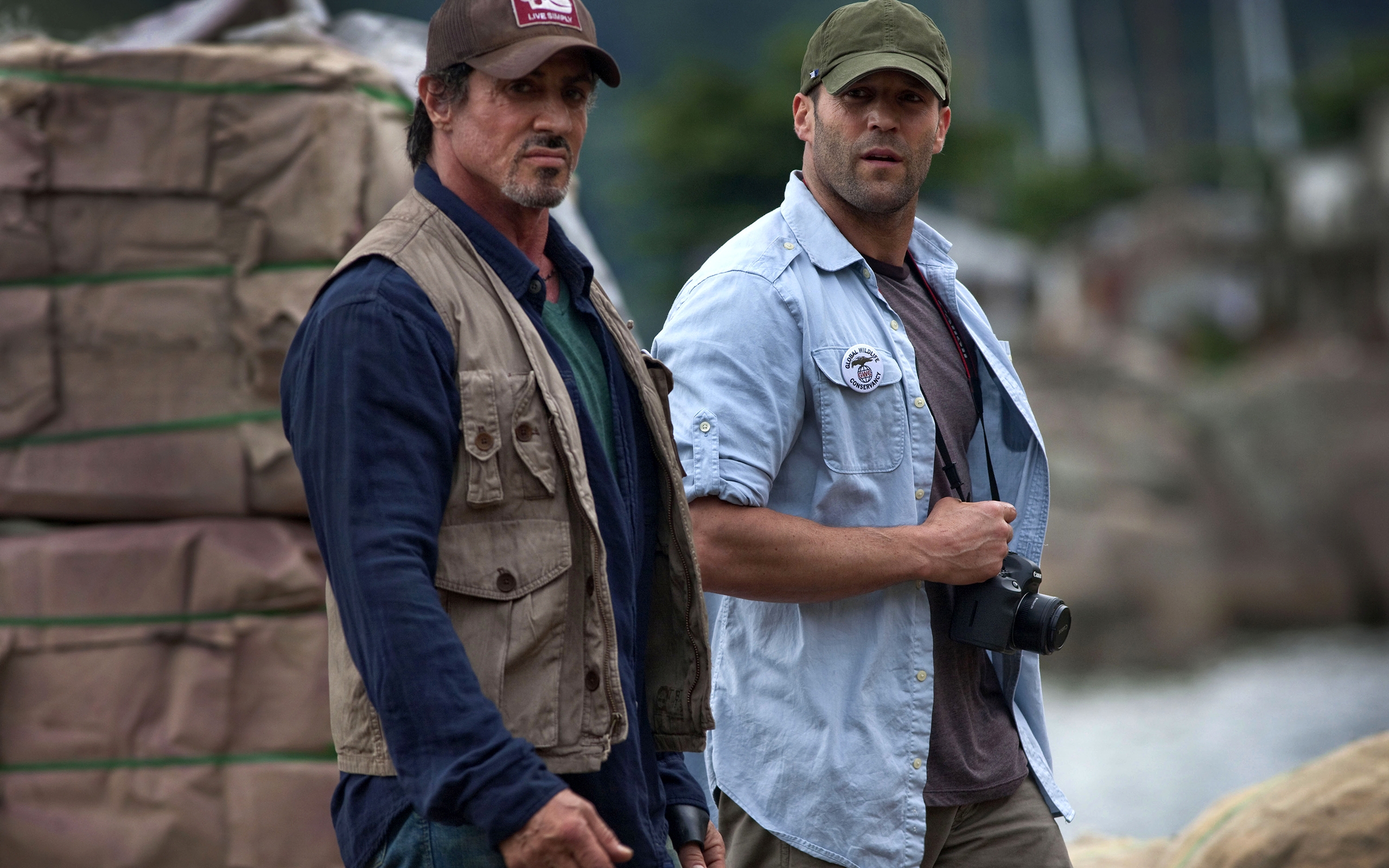 Jason Statham and Sylvester Stallone  for 2560 x 1600 widescreen resolution