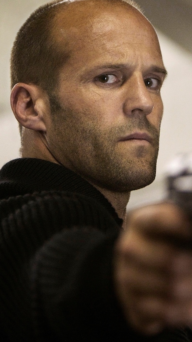 Jason Statham Gun for 640 x 1136 iPhone 5 resolution