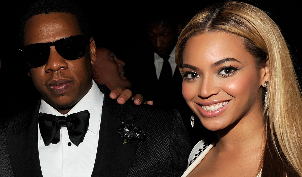 Jay Z and Beyonce for 1024 x 600 widescreen resolution