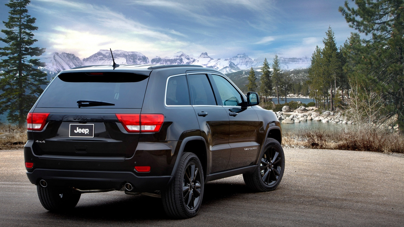 Jeep Grand Cherokee Concept for 1366 x 768 HDTV resolution