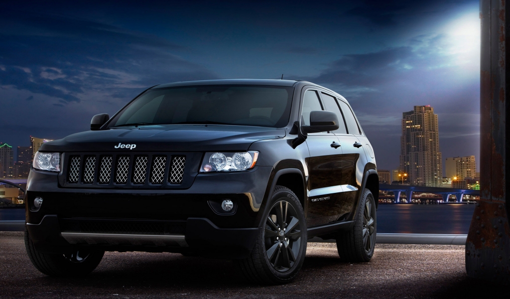 Jeep Grand Cherokee Production Intent Concept for 1024 x 600 widescreen resolution
