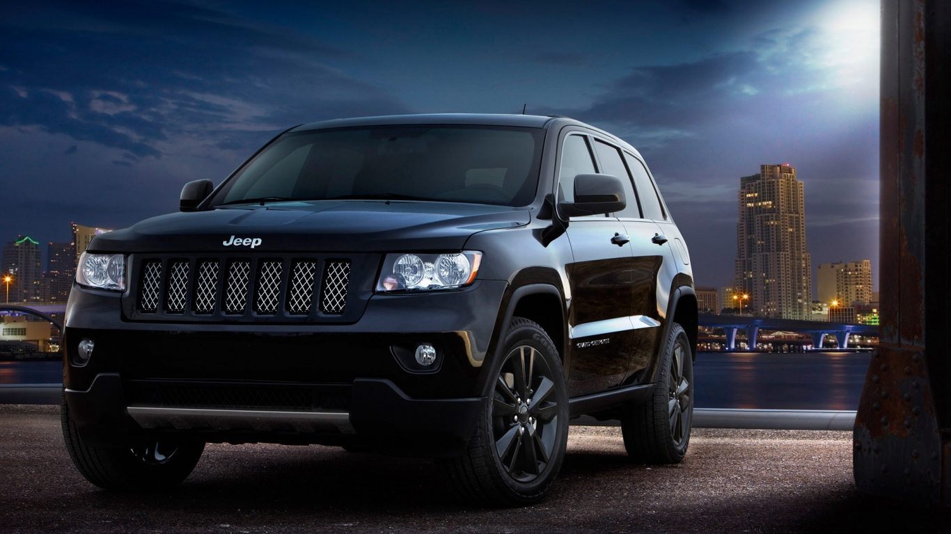 Jeep Grand Cherokee Production Intent Concept for 1366 x 768 HDTV resolution