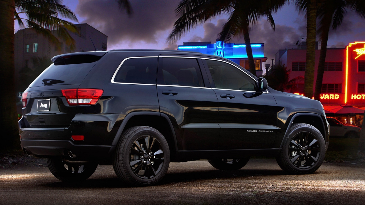 Jeep Grand Cherokee Rear Concept for 1280 x 720 HDTV 720p resolution