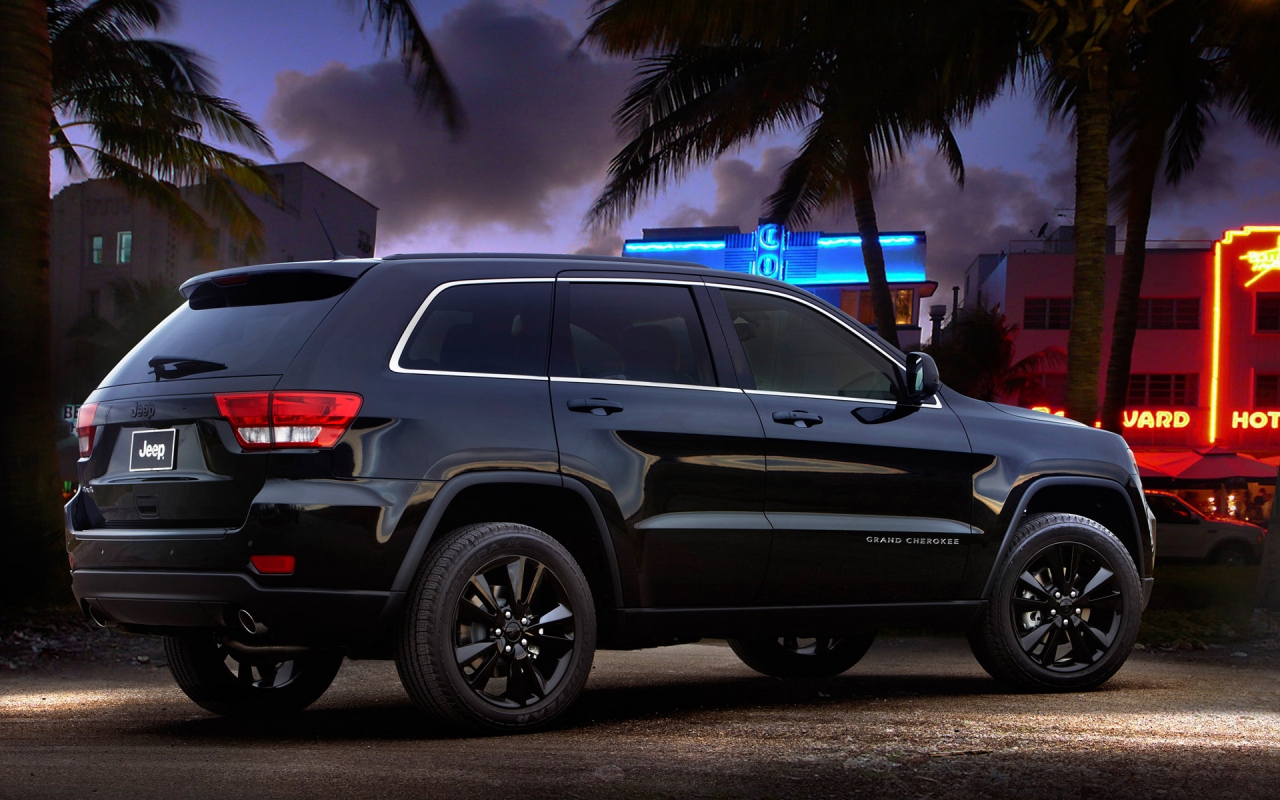 Jeep Grand Cherokee Rear Concept for 1280 x 800 widescreen resolution