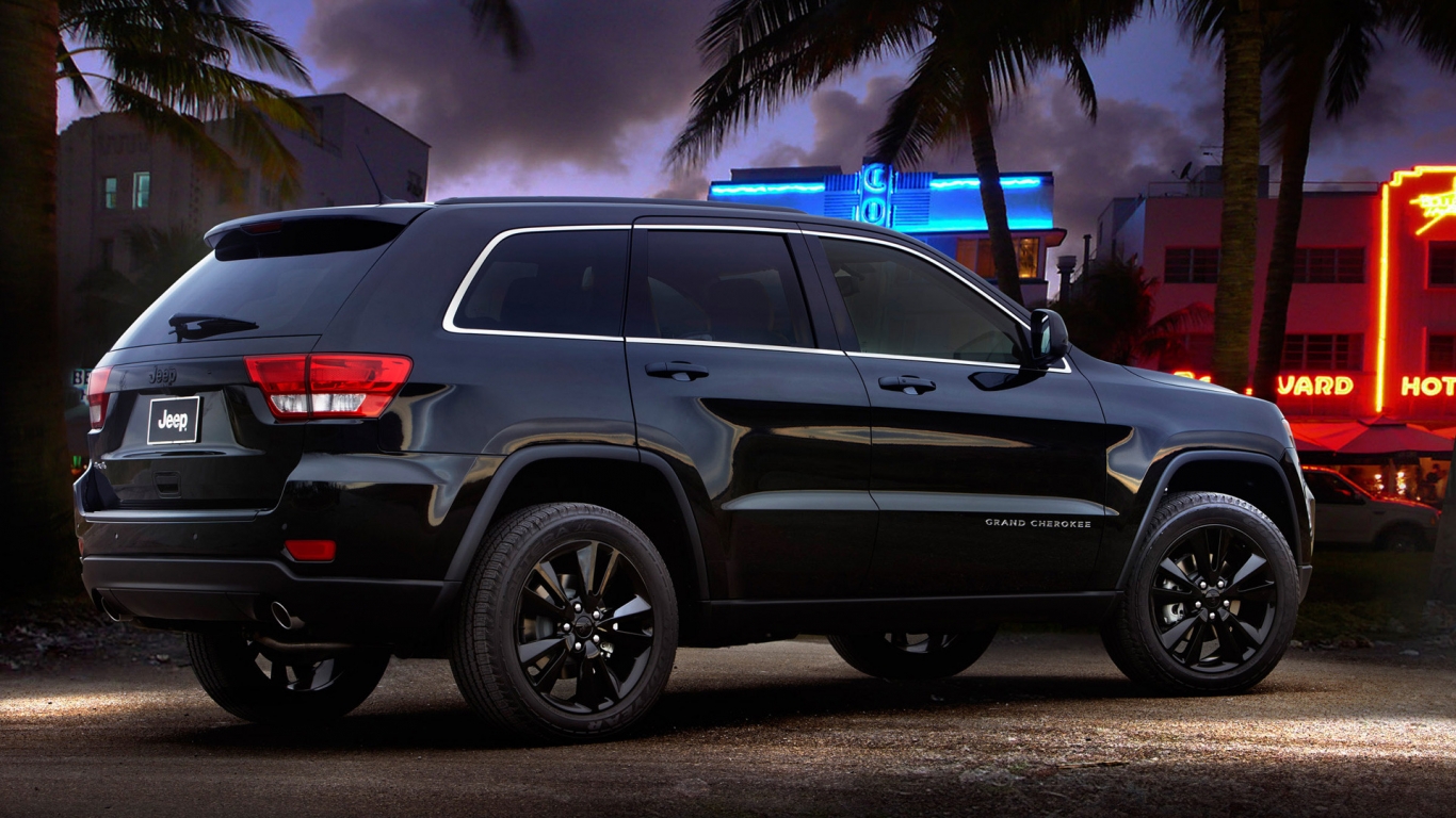 Jeep Grand Cherokee Rear Concept for 1366 x 768 HDTV resolution