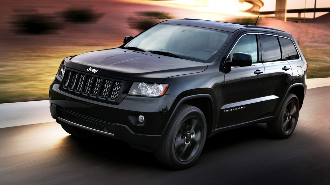 Jeep Grand Cherokee Speed Concept for 1366 x 768 HDTV resolution