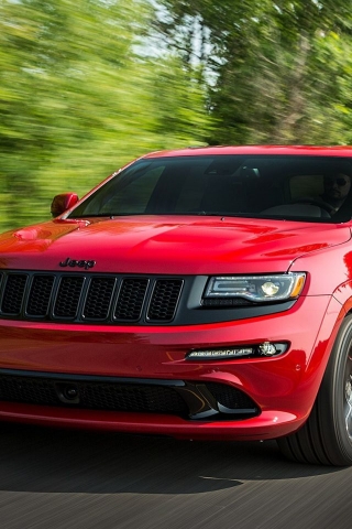 Jeep Grand Cherokee SRT8 for 320 x 480 iPhone resolution