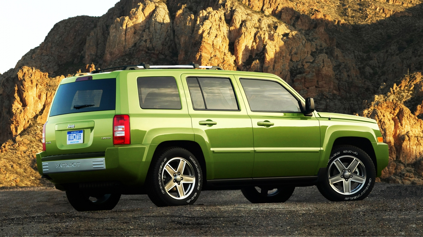 Jeep Patriot Limited for 1366 x 768 HDTV resolution