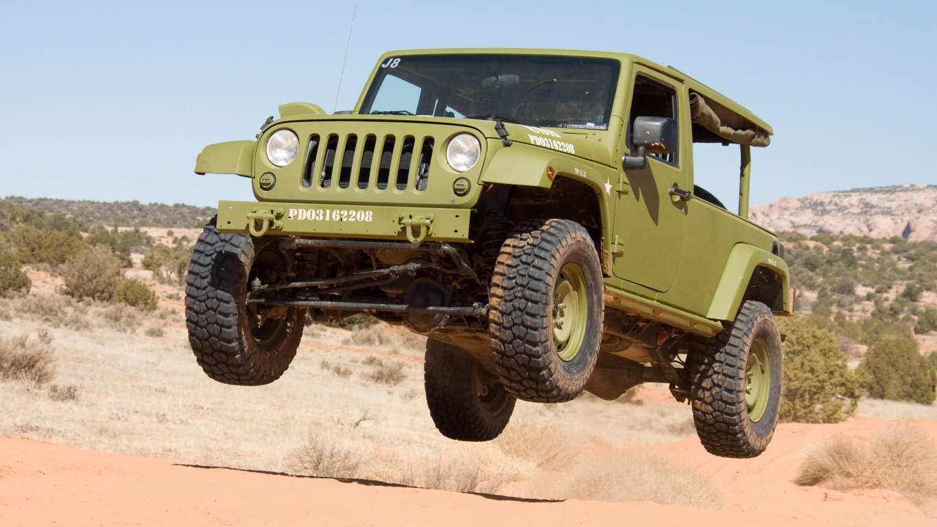Jeep Sarge for 1366 x 768 HDTV resolution