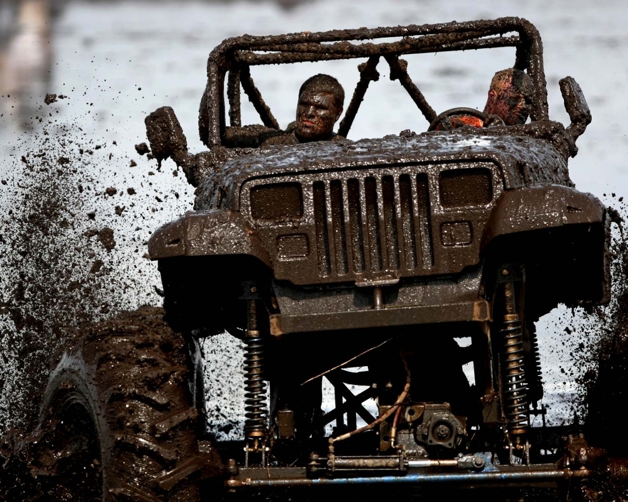 Jeep Wrangler 4x4 Off Road Competition for 1280 x 1024 resolution