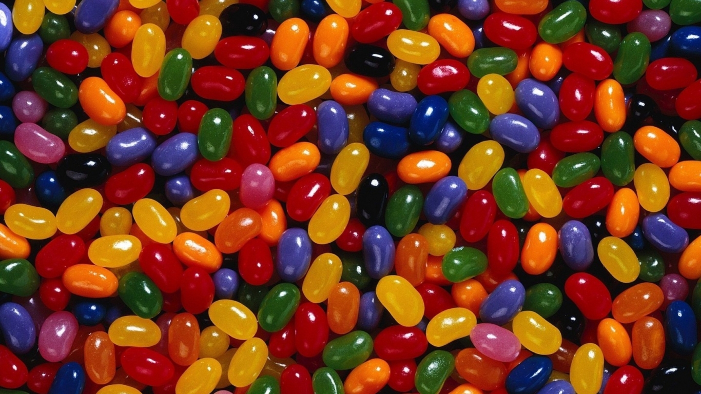 Jelly Beans  for 1366 x 768 HDTV resolution