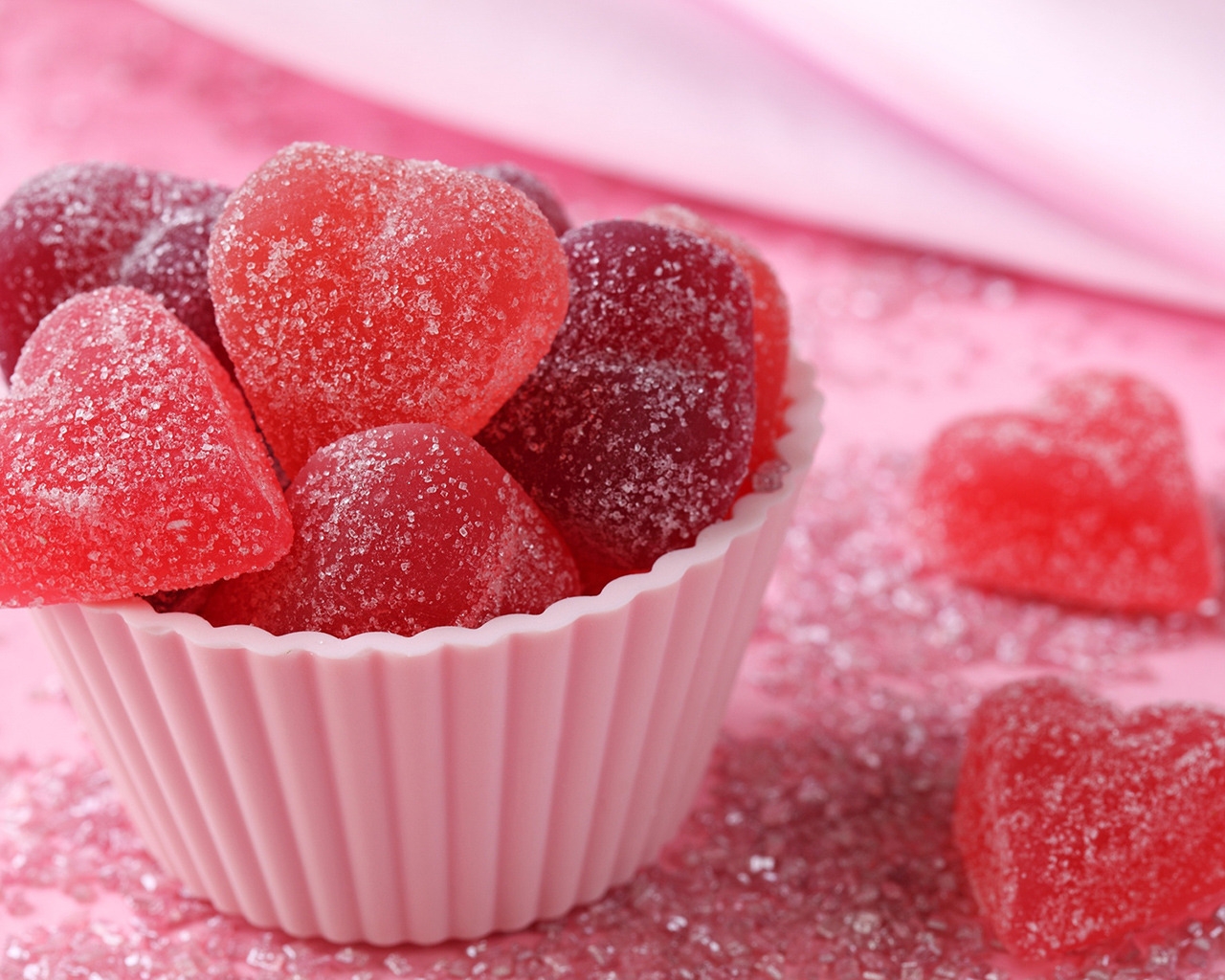 Jelly Hearts for 1280 x 1024 resolution
