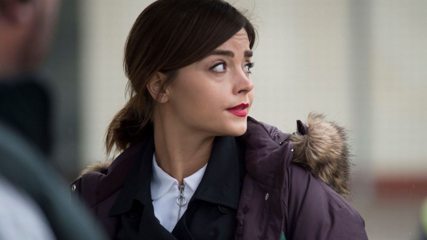 Jenna Coleman from Doctor Who for 1366 x 768 HDTV resolution
