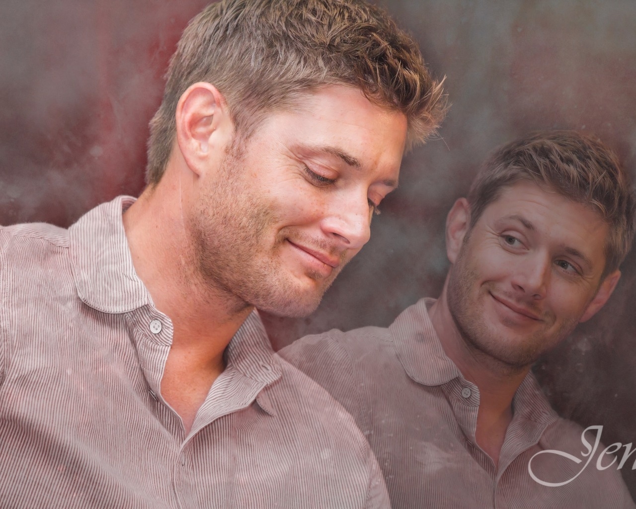 Jensen Ackles Cute Smile for 1280 x 1024 resolution