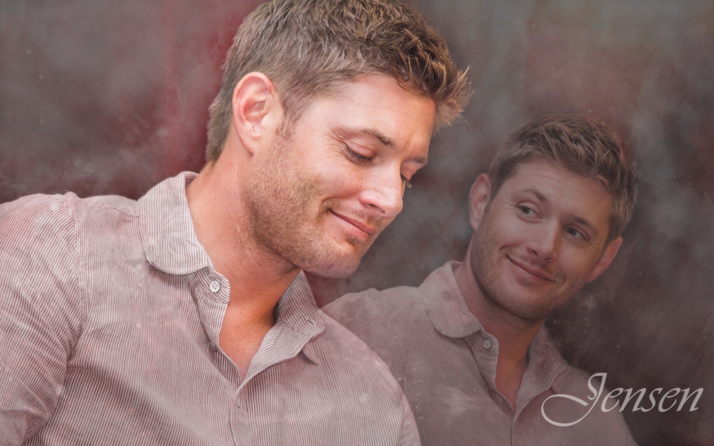 Jensen Ackles Cute Smile for 1440 x 900 widescreen resolution