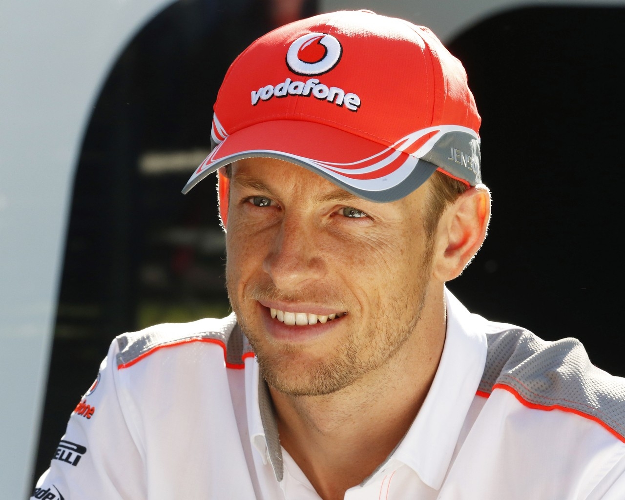Jenson Button Vodafone for 1280 x 1024 resolution