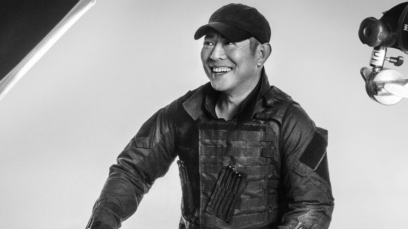 Jet Li The Expendables 3 for 1366 x 768 HDTV resolution