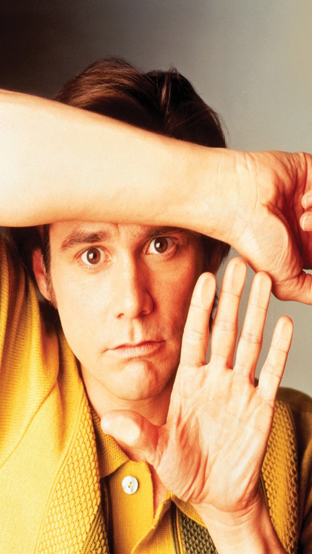 Jim Carrey for 640 x 1136 iPhone 5 resolution