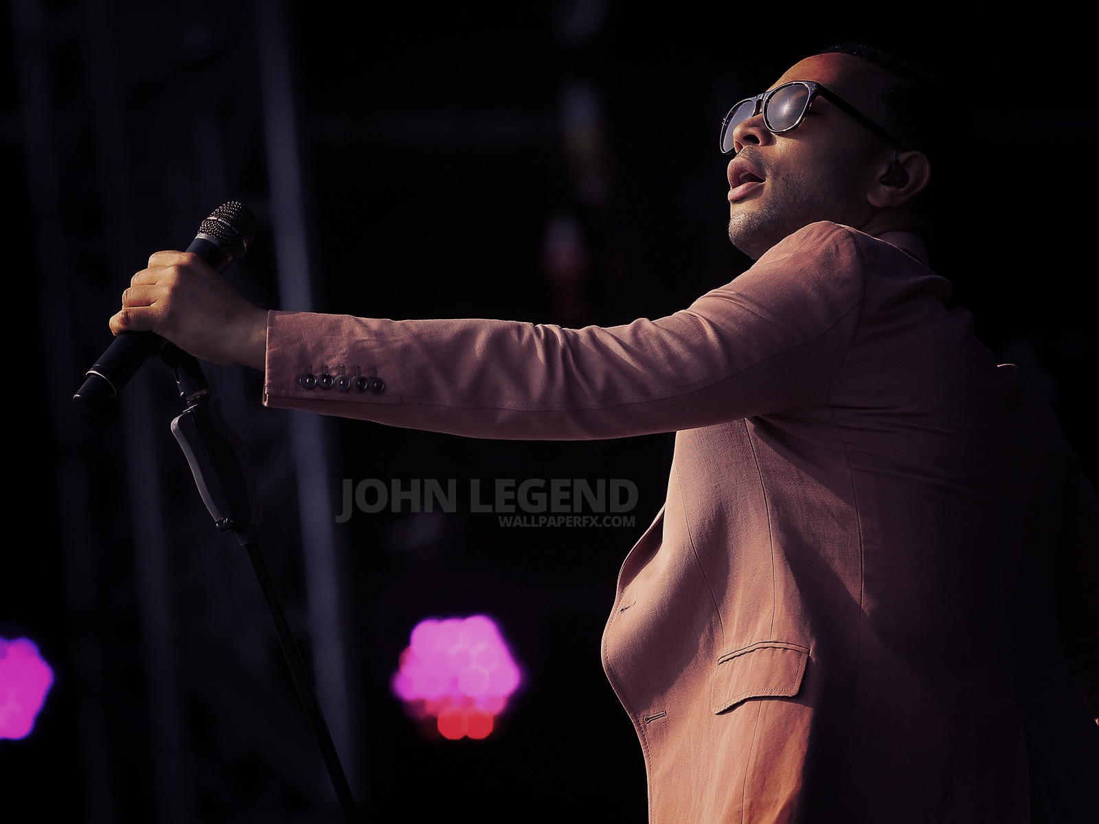 John Legend on Stage for 1600 x 1200 resolution