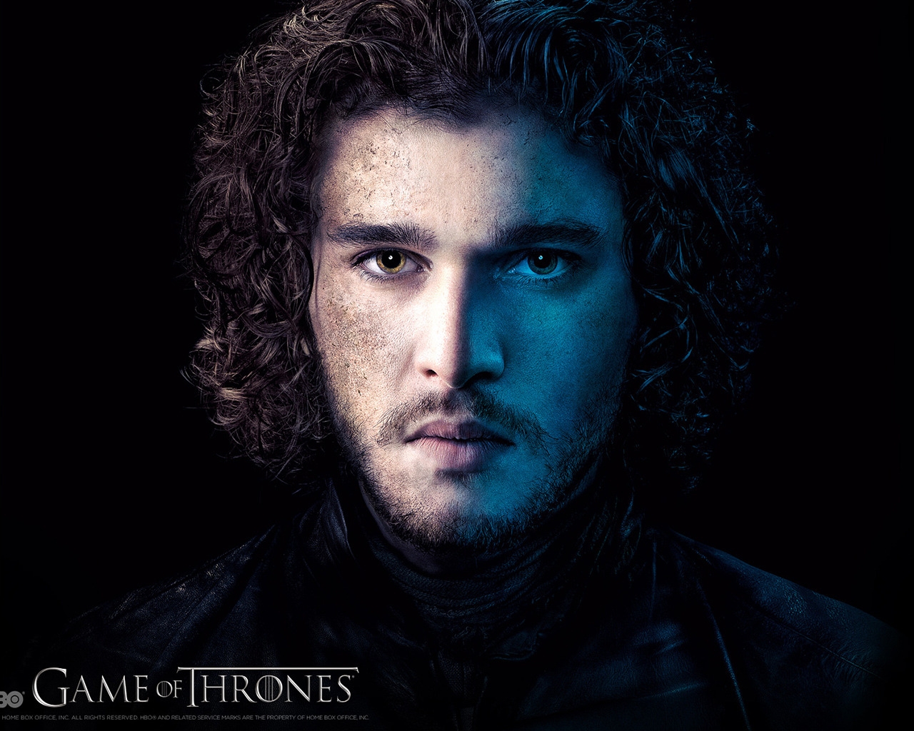John Snow Game of Thrones for 1280 x 1024 resolution