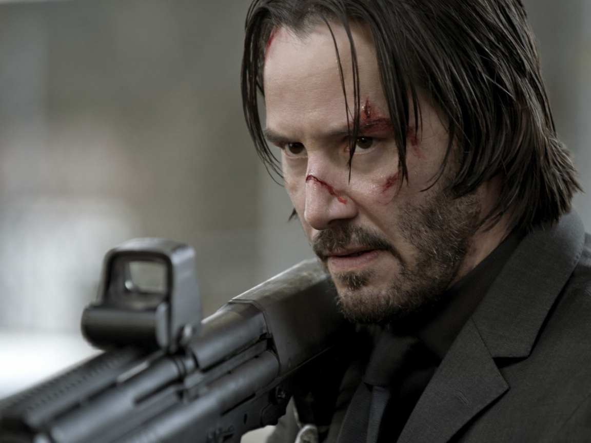 John Wick Keanu Reeves for 1152 x 864 resolution