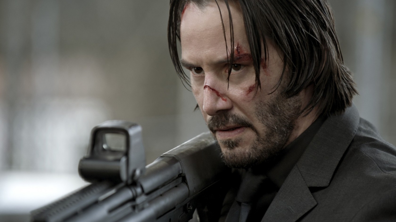 John Wick Keanu Reeves for 1280 x 720 HDTV 720p resolution