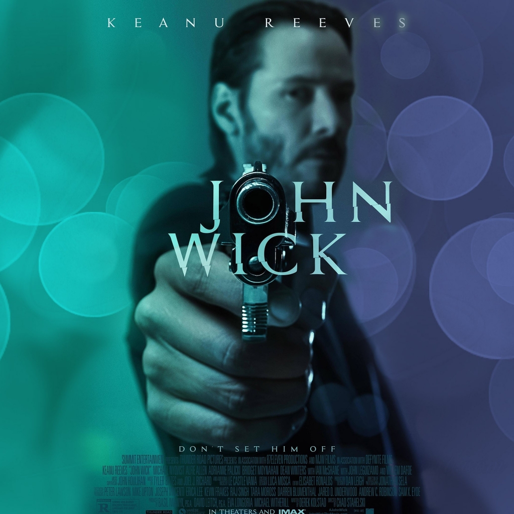 John Wick Movie for 1024 x 1024 iPad resolution