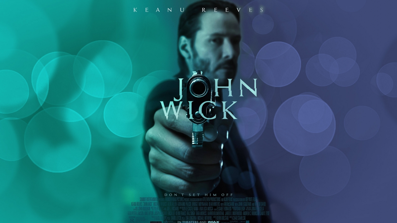 John Wick Movie for 1366 x 768 HDTV resolution