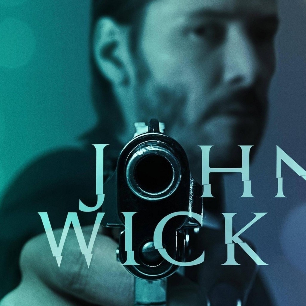 John Wick Movie Poster for 1024 x 1024 iPad resolution