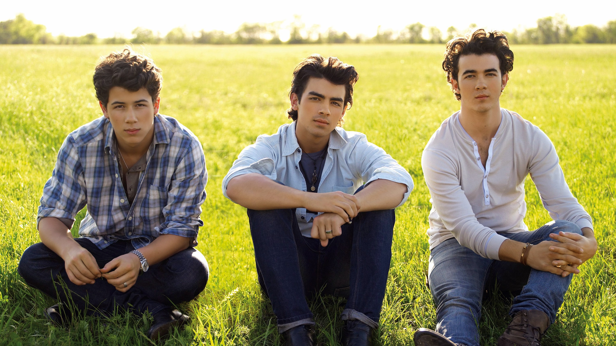 Jonas Brothers Band for 2560x1440 HDTV resolution