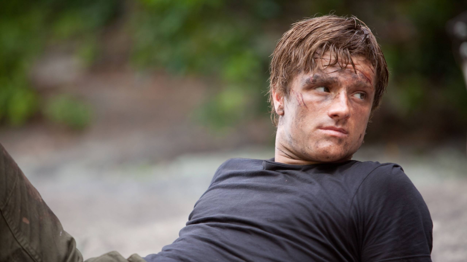 Josh Hutcherson Hunger Games for 1600 x 900 HDTV resolution