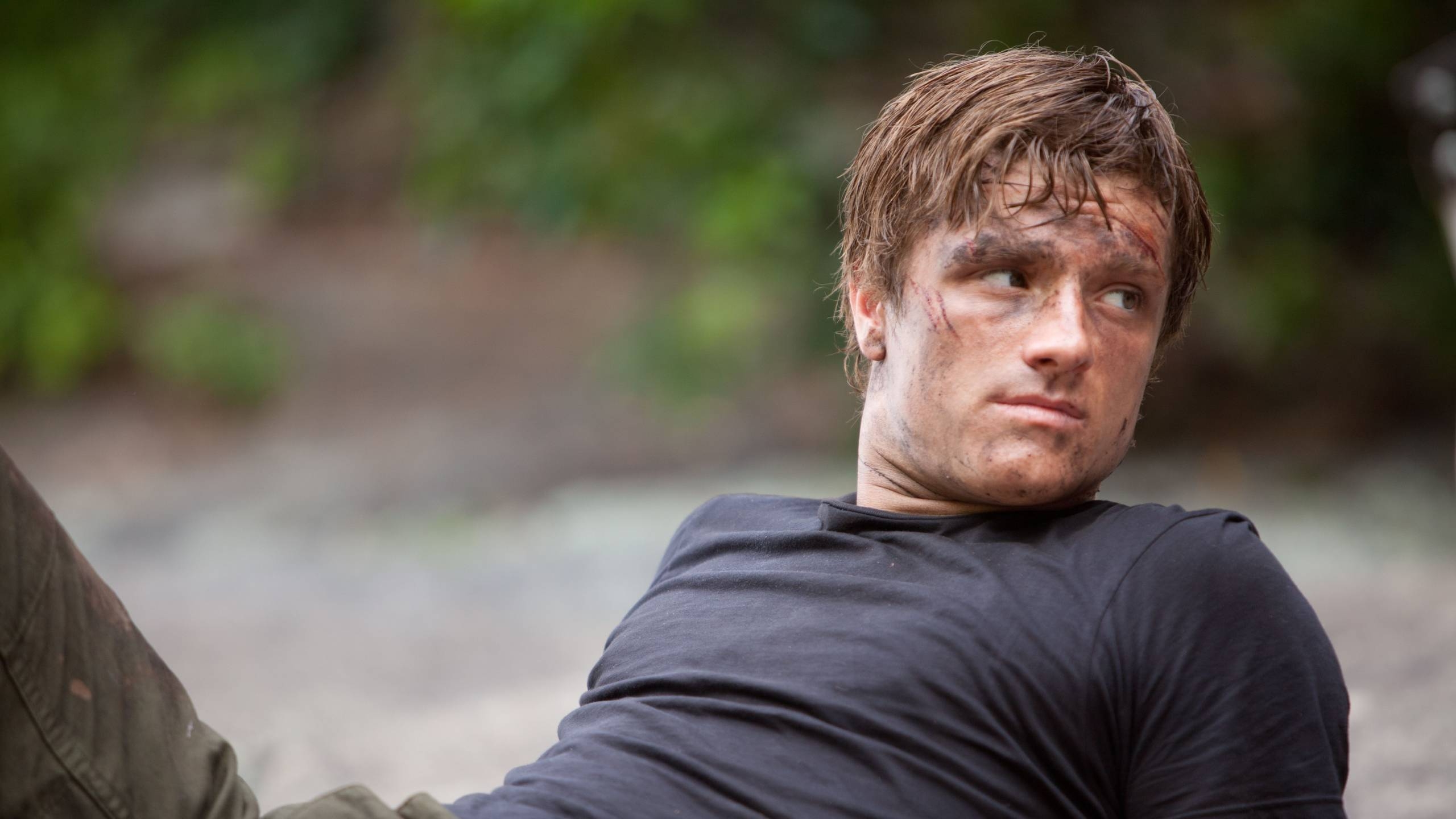 Josh Hutcherson Hunger Games for 2560x1440 HDTV resolution
