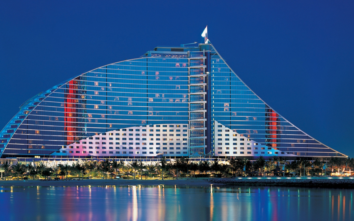 Jumeirah Beach Hotel Dubai for 1440 x 900 widescreen resolution