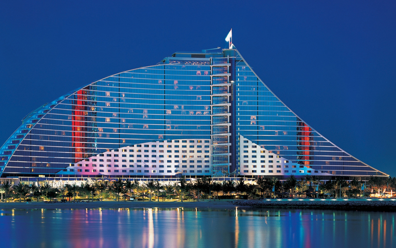 Jumeirah Beach Hotel Dubai for 1680 x 1050 widescreen resolution