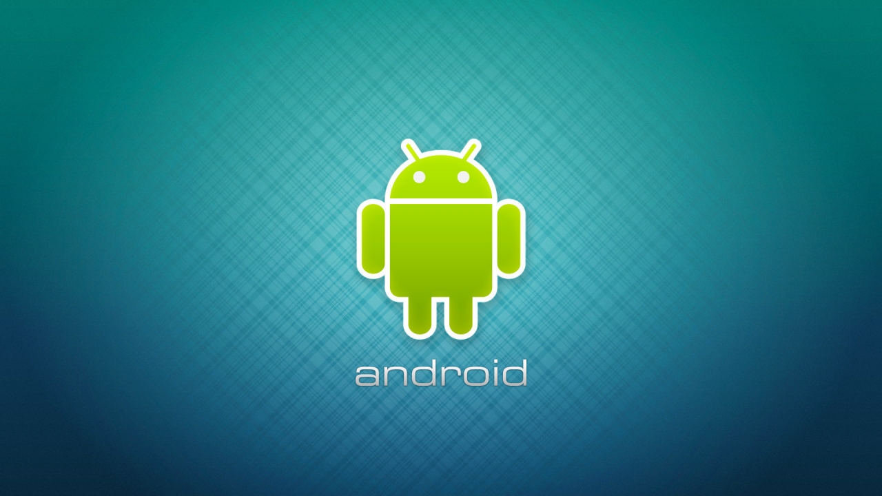 Just Android Logo for 1280 x 720 HDTV 720p resolution