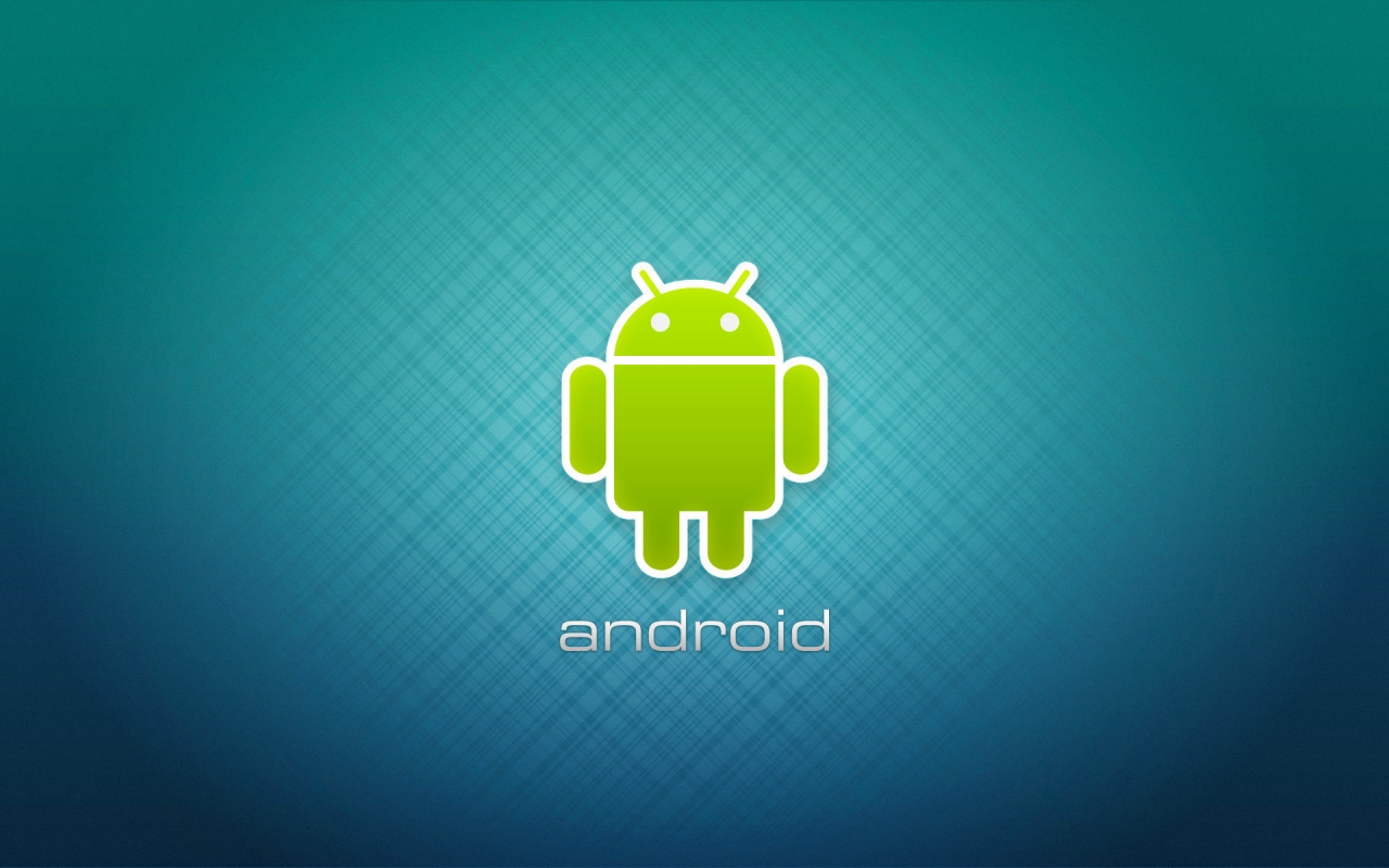Just Android Logo for 1280 x 800 widescreen resolution
