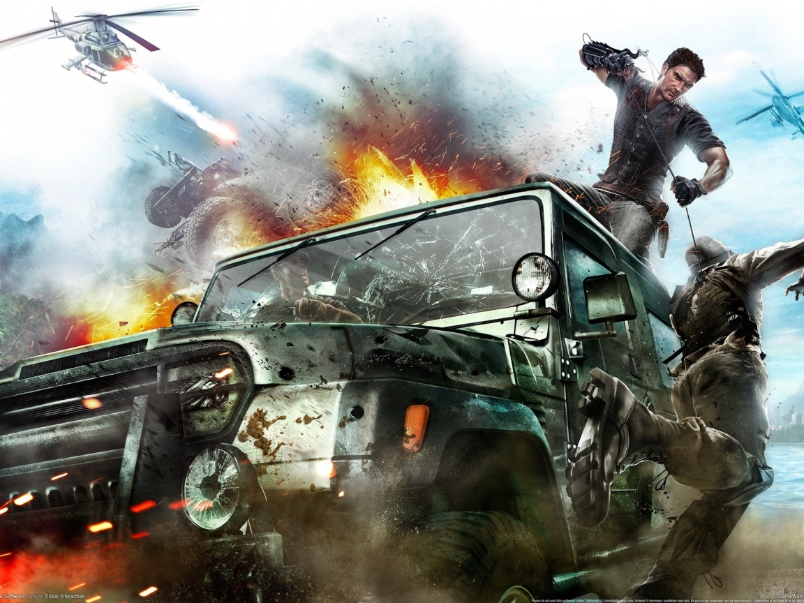 Just Cause 2 Game for 1152 x 864 resolution