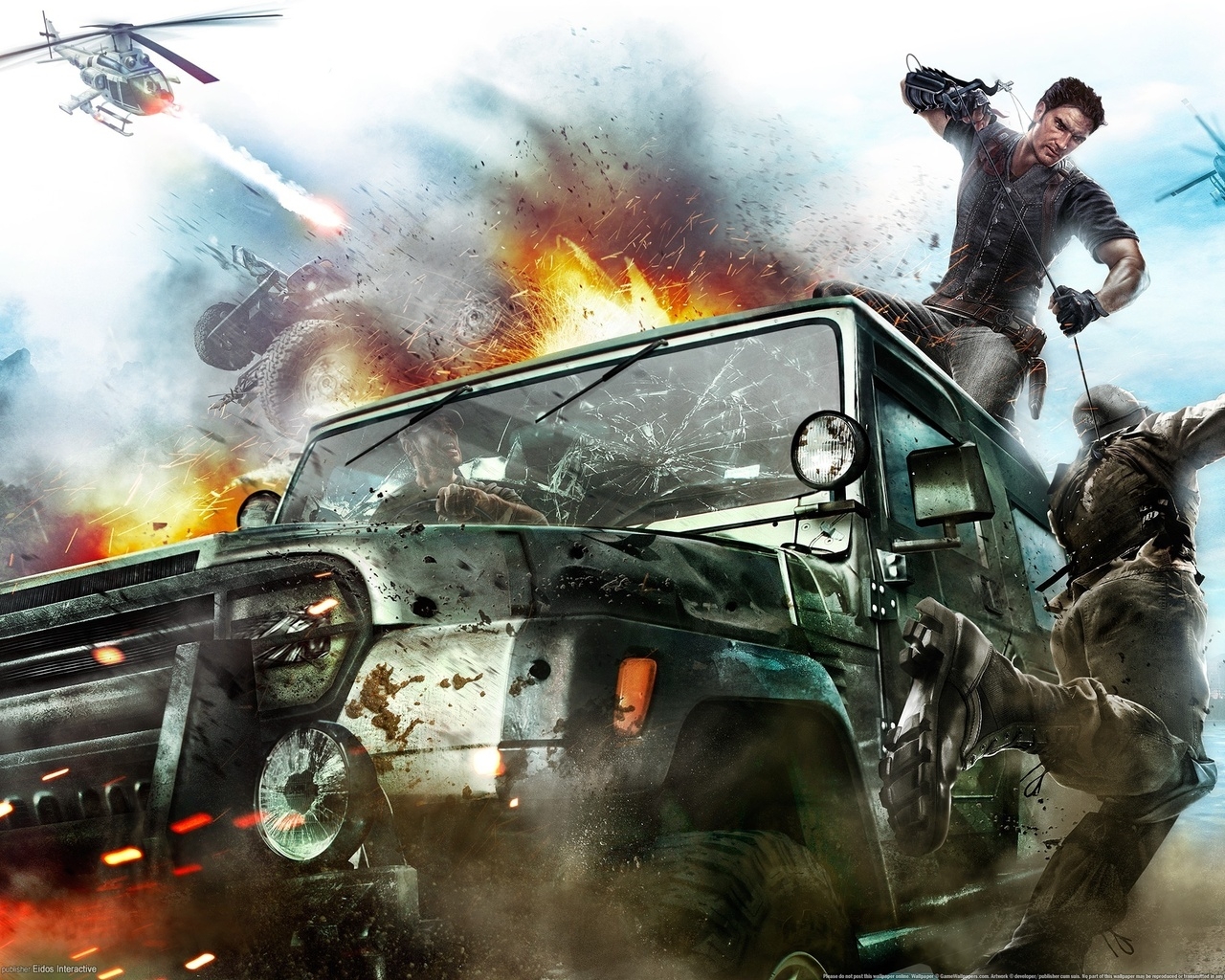 Just Cause 2 Game for 1280 x 1024 resolution