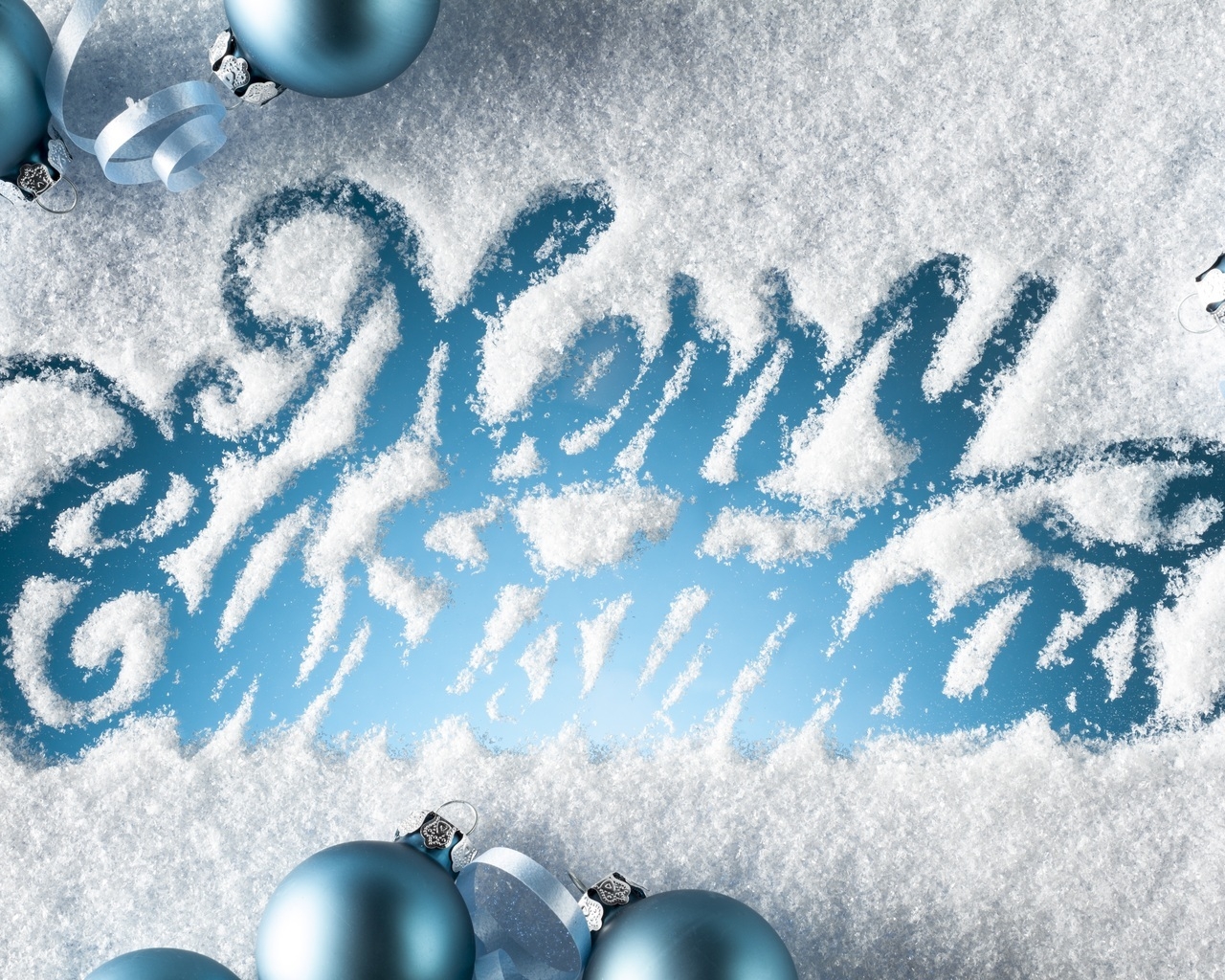 Just Merry Christmas Everyone for 1280 x 1024 resolution