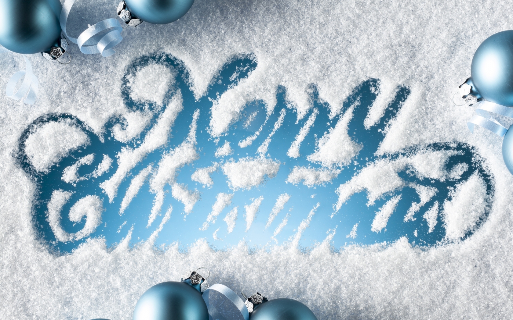 Just Merry Christmas Everyone for 1680 x 1050 widescreen resolution