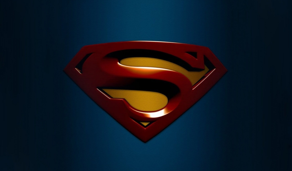 Just Superman for 1024 x 600 widescreen resolution
