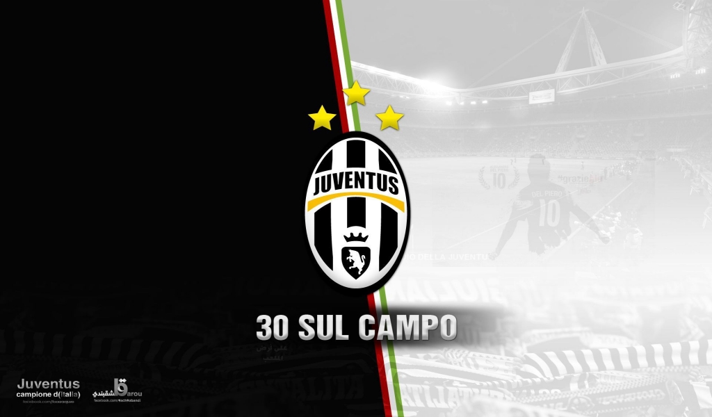 Juventus FC for 1024 x 600 widescreen resolution