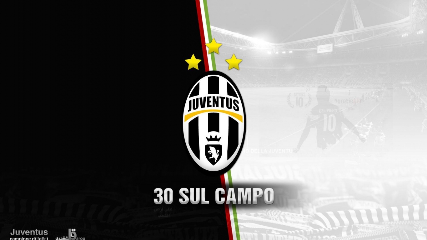 Juventus FC for 1366 x 768 HDTV resolution