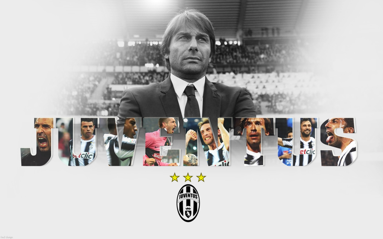 Juventus FC Fan Art for 1280 x 800 widescreen resolution